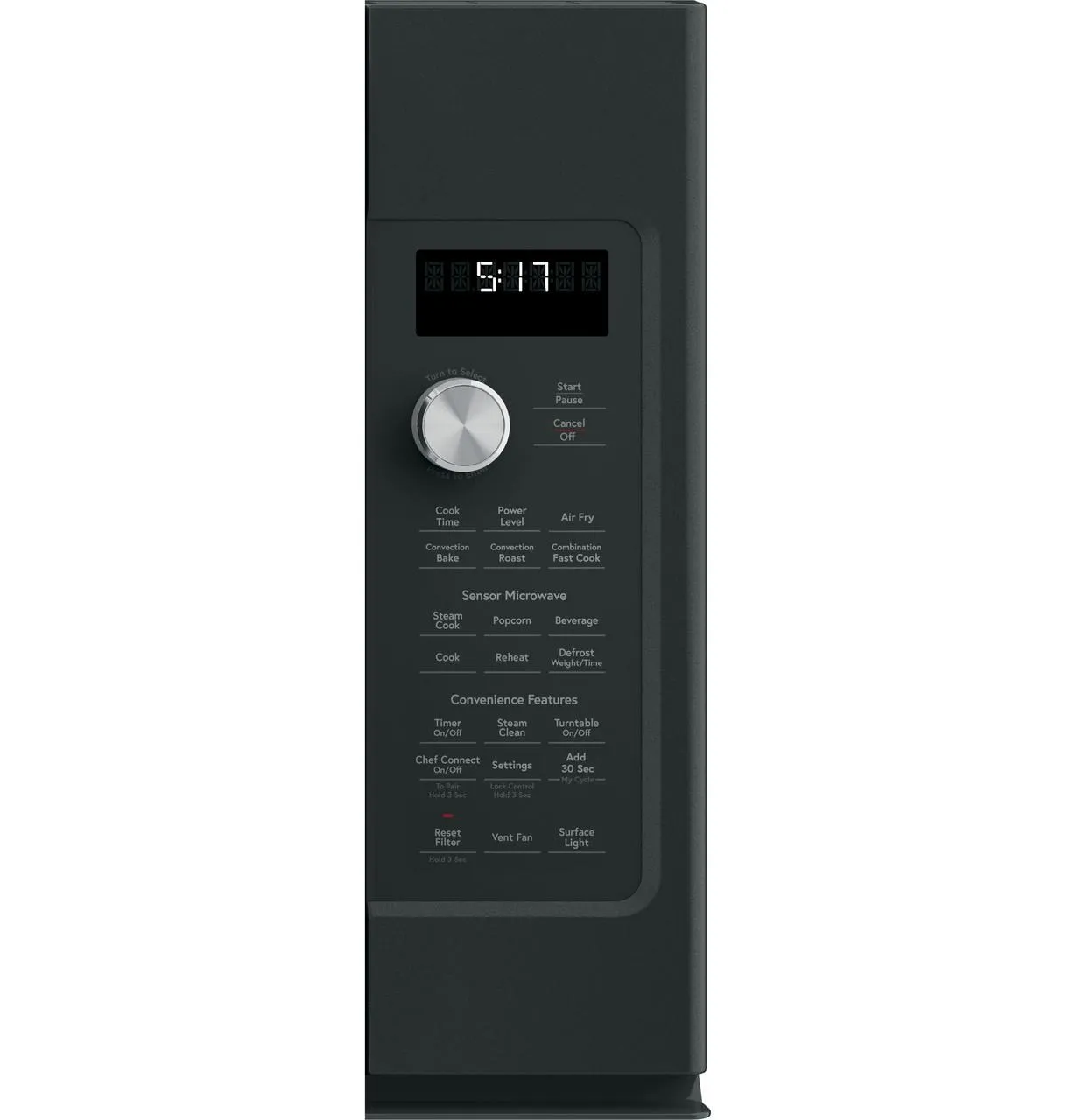 Cafe CVM517P3RD1 Caf&#8482; 1.7 Cu. Ft. Convection Over-The-Range Microwave Oven