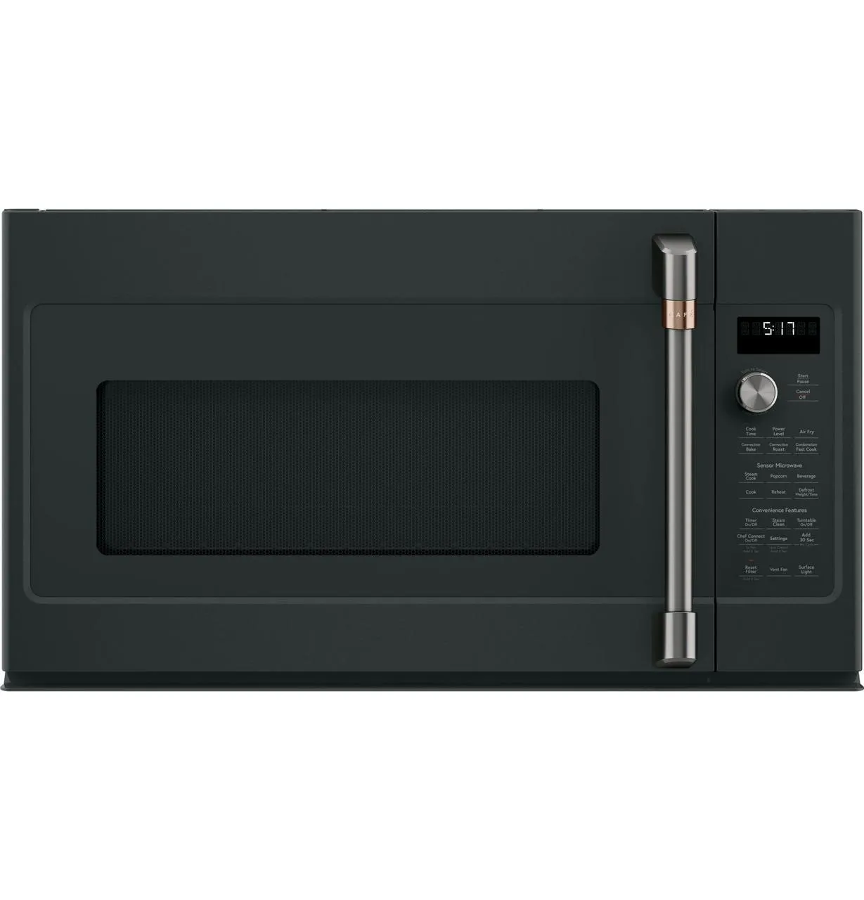 Cafe CVM517P3RD1 Caf&#8482; 1.7 Cu. Ft. Convection Over-The-Range Microwave Oven