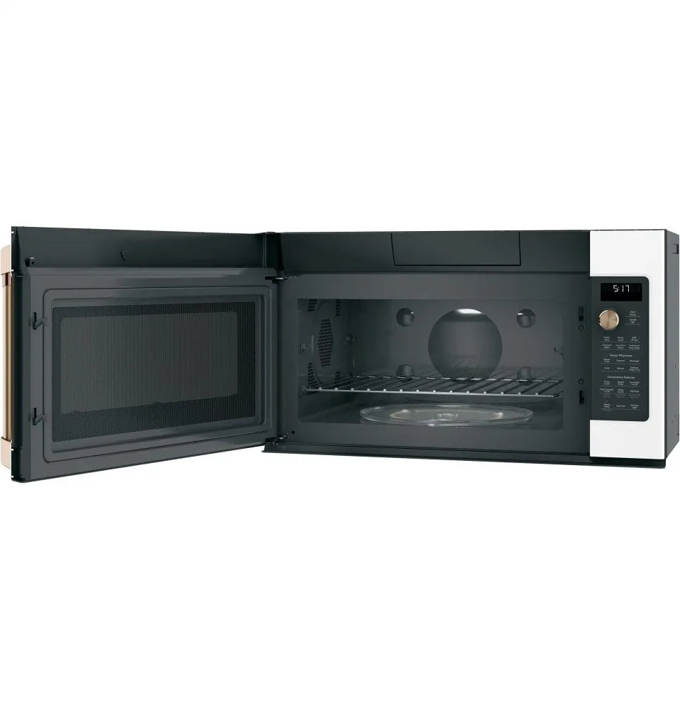 Cafe CVM517P4MW2 Caf 1.7 Cu. Ft. Convection Over-The-Range Microwave Oven