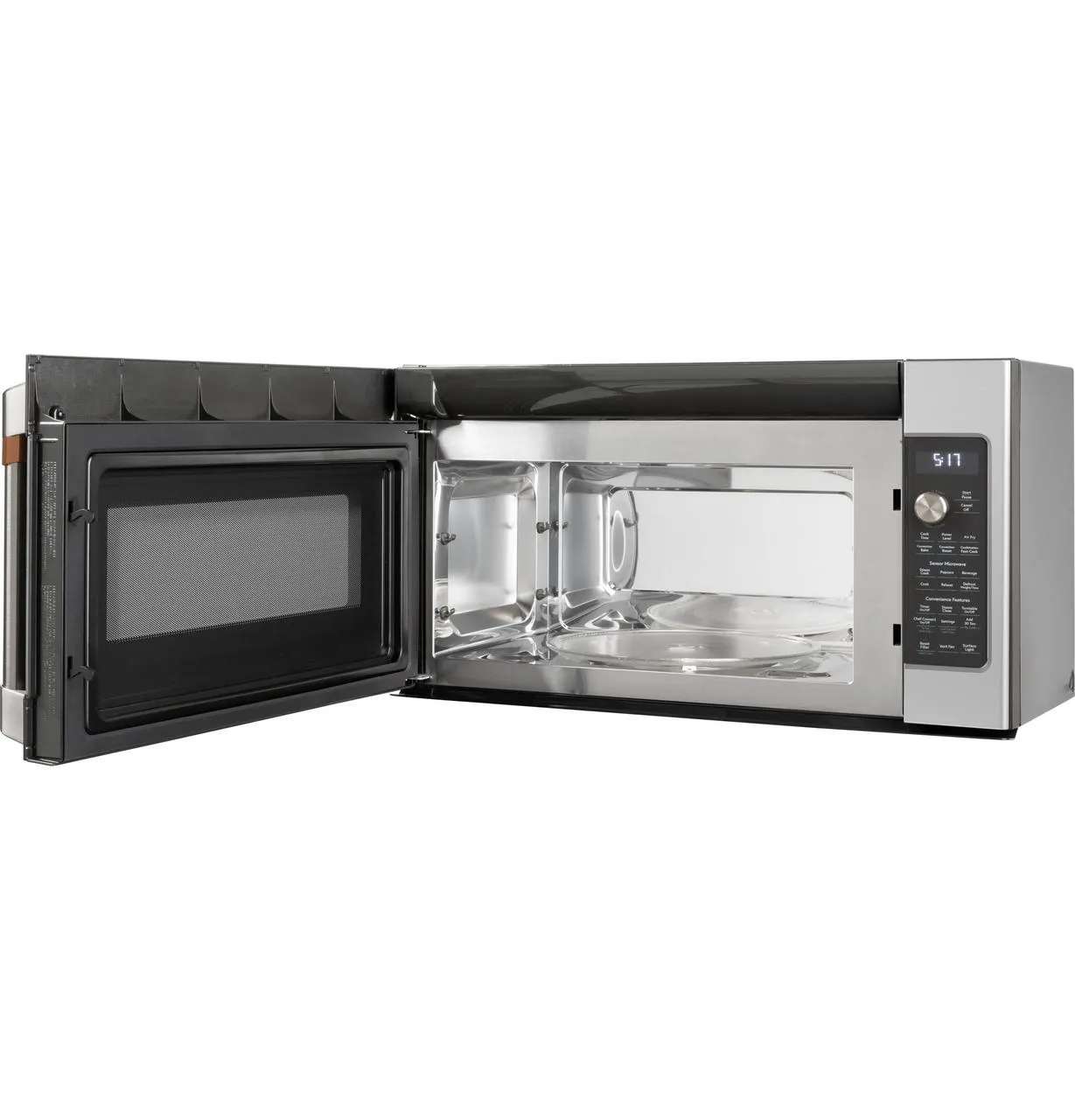 Cafe CVM517P4RW2 Caf&#8482; 1.7 Cu. Ft. Convection Over-The-Range Microwave Oven