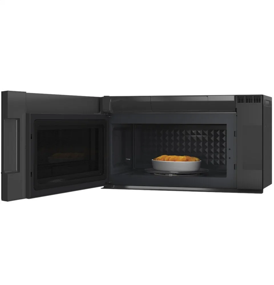 Cafe CVM721M2NS5 Caf 2.1 Cu. Ft. Smart Over-The-Range Microwave Oven In Platinum Glass