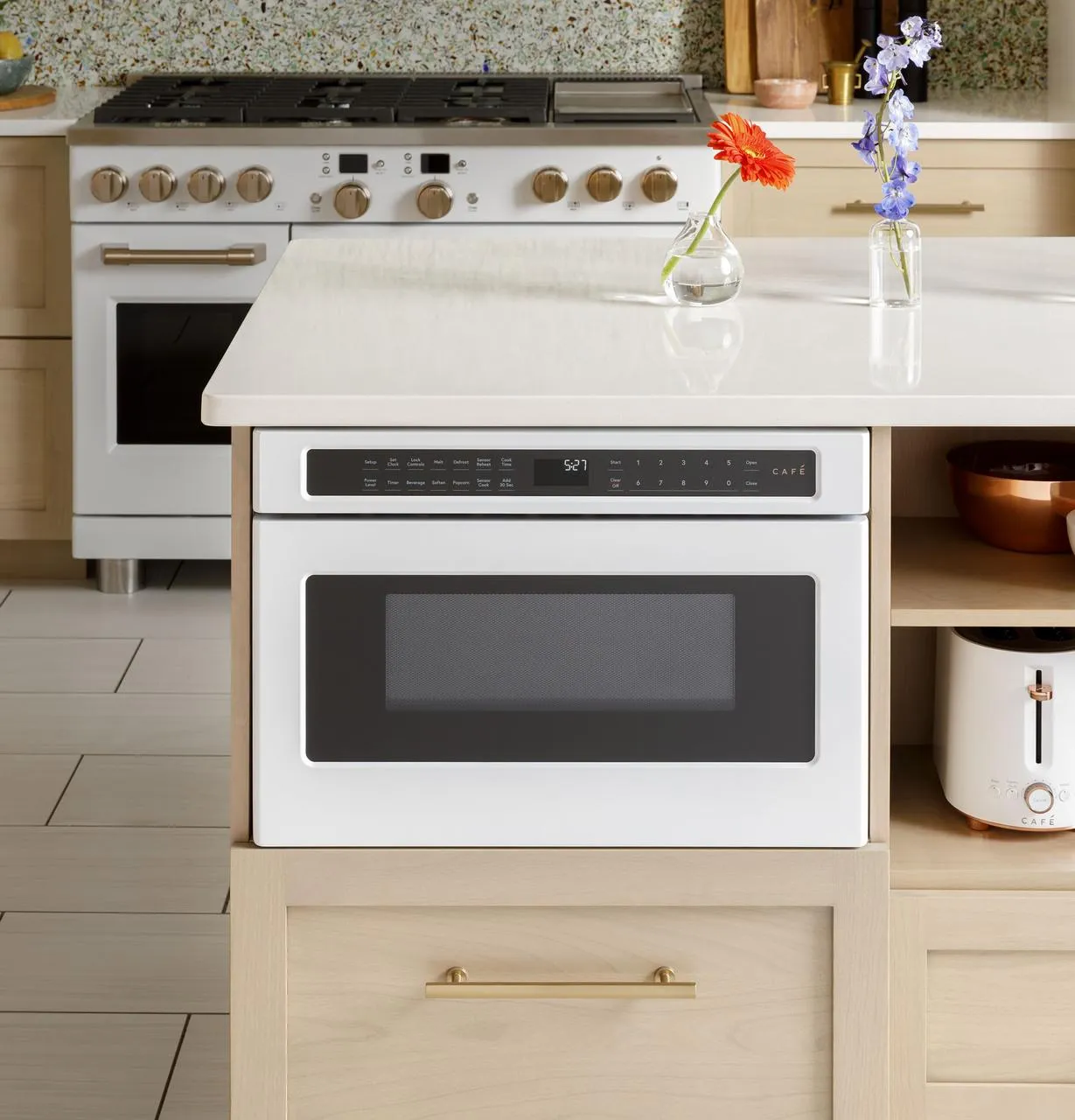 Cafe CWL112P3RD5 Caf&#8482; Built-In Microwave Drawer Oven