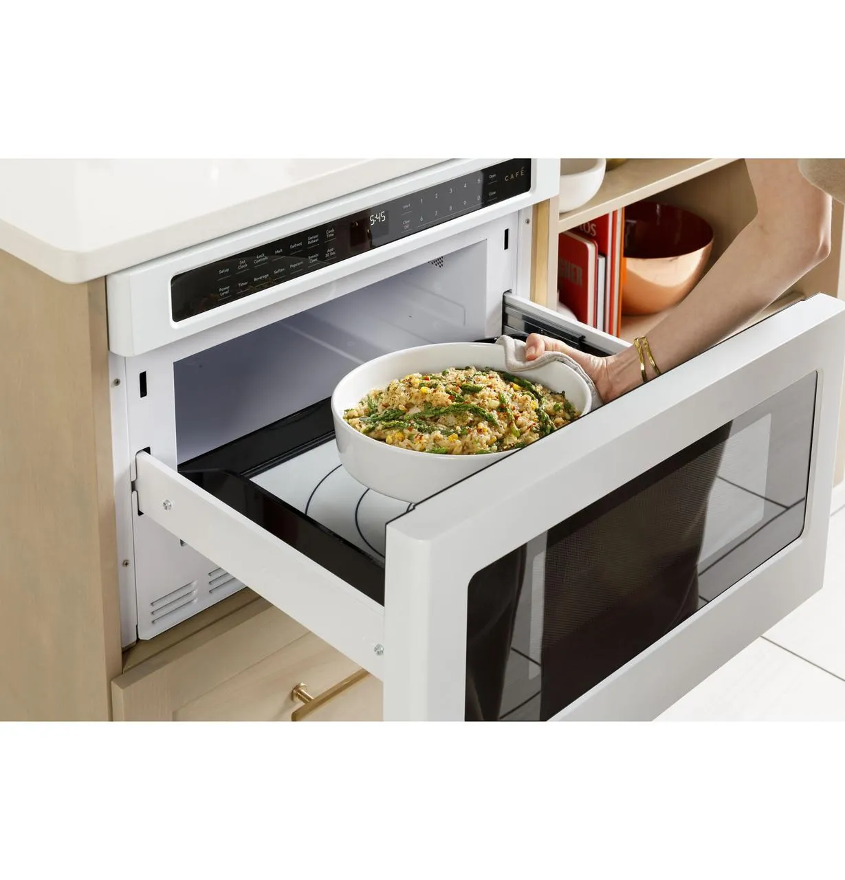 Cafe CWL112P3RD5 Caf&#8482; Built-In Microwave Drawer Oven