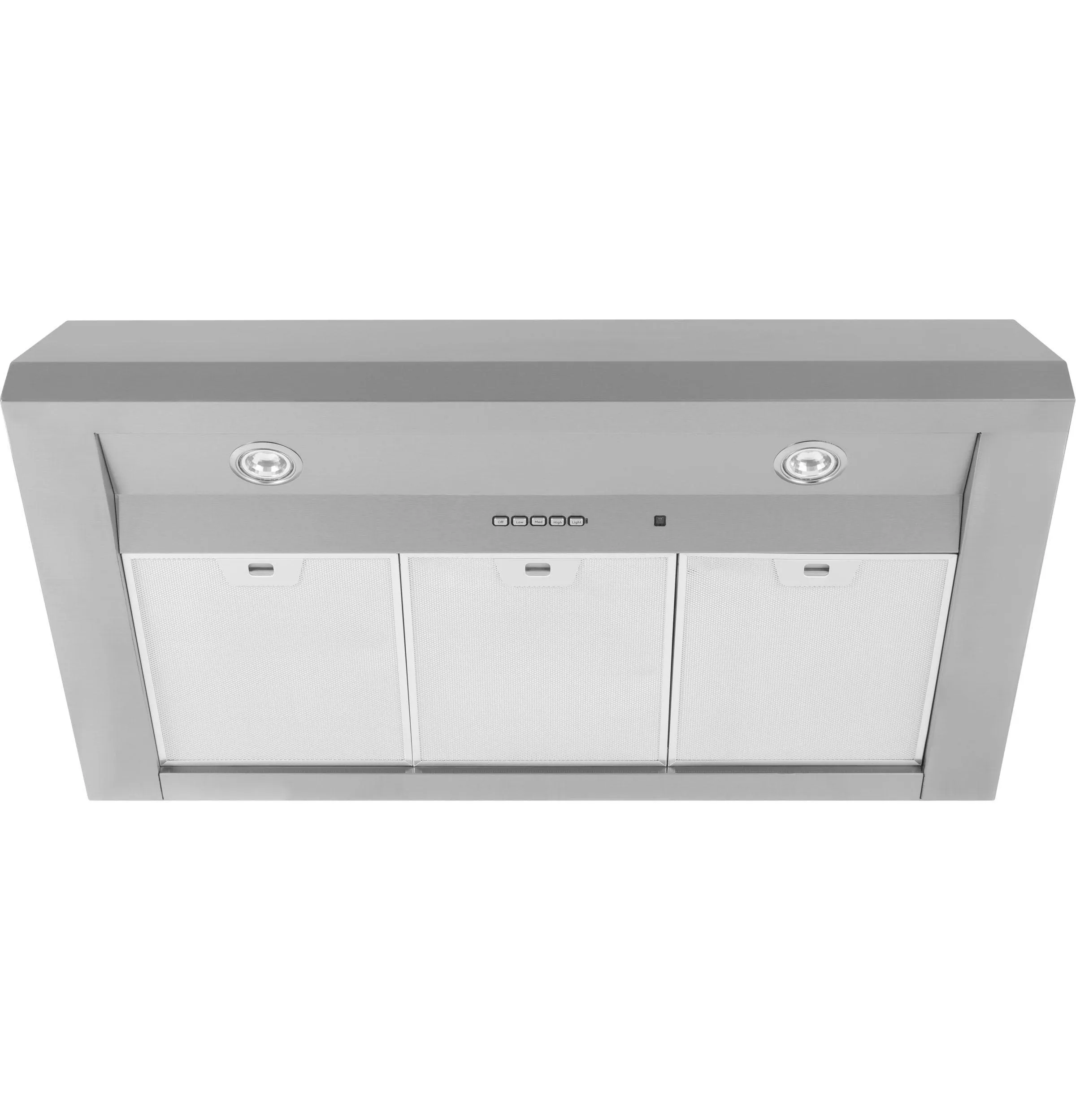 Cafe UVW8364SPSS 36" Designer Wall Mount Hood W/ Dimmable Led Lighting