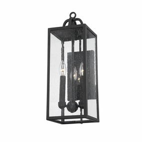 Caiden Three Light Outdoor Wall Sconce Forged IronOutdoor wall sconces with motion sensor