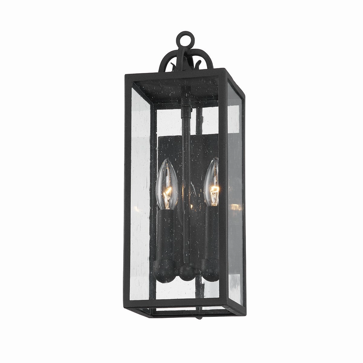 Caiden Two Light Outdoor Wall Sconce Forged IronOutdoor wall sconces with motion sensor