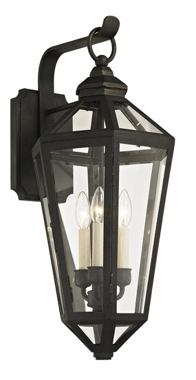 Calabasas Three Light Wall Lantern Vintage BronzeOutdoor wall sconces with motion sensor