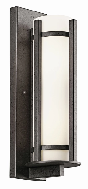 Camden Three Light Outdoor Wall Mount Anvil IronOutdoor wall sconces with motion sensor