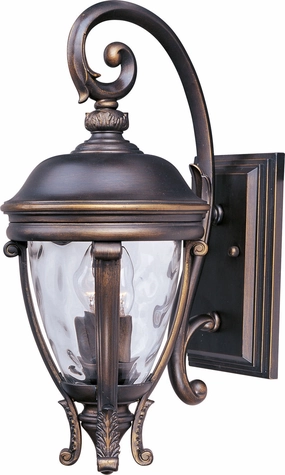 Camden VX Two Light Outdoor Wall Lantern Golden BronzeOutdoor wall sconces with motion sensor