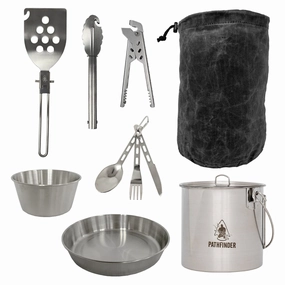 Camp Kitchen Pro professional grade outdoor cooking tools