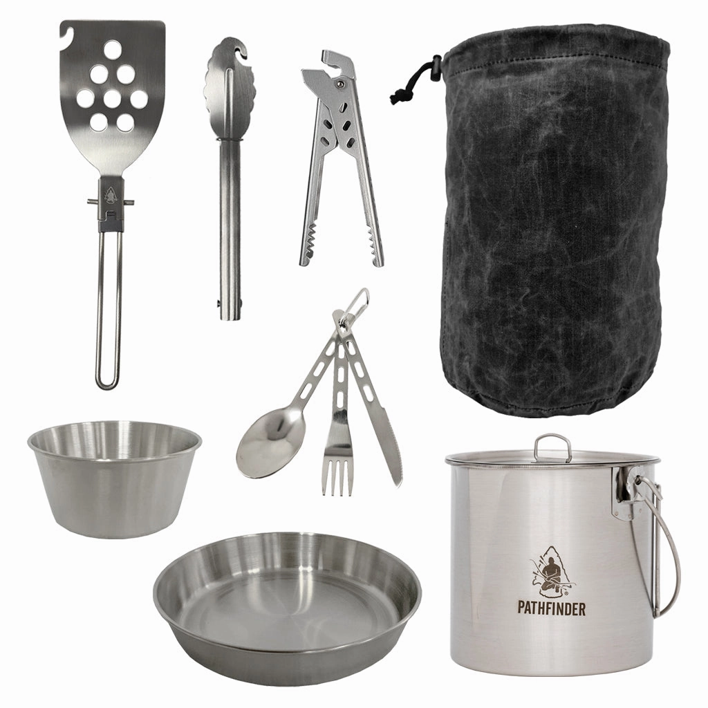 Camp Kitchen Pro professional grade outdoor cooking tools