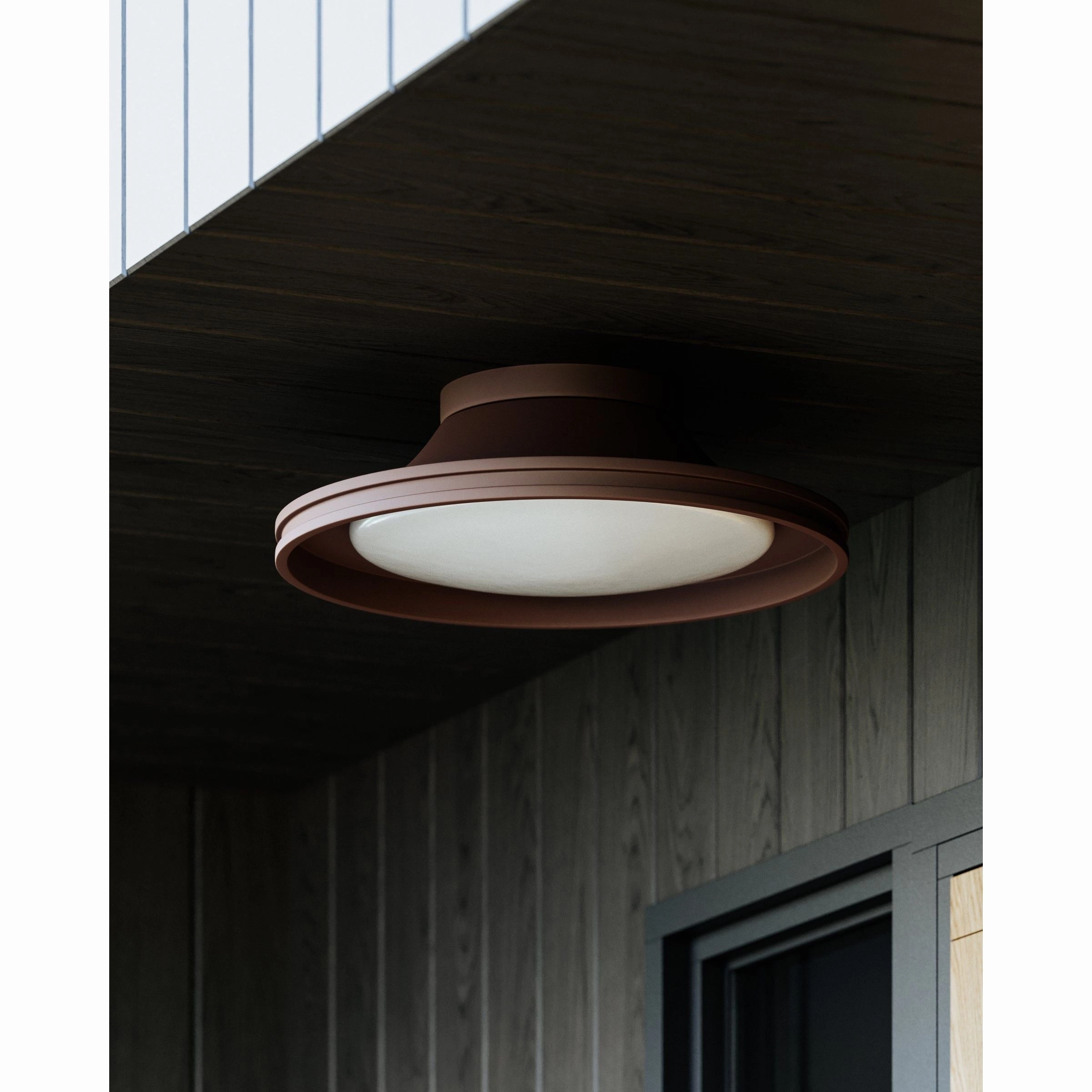 Cannes 1-Light Exterior Flush Mount