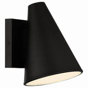 Cannon LED Outdoor Wall Mount BlackOutdoor wall sconces with motion sensor