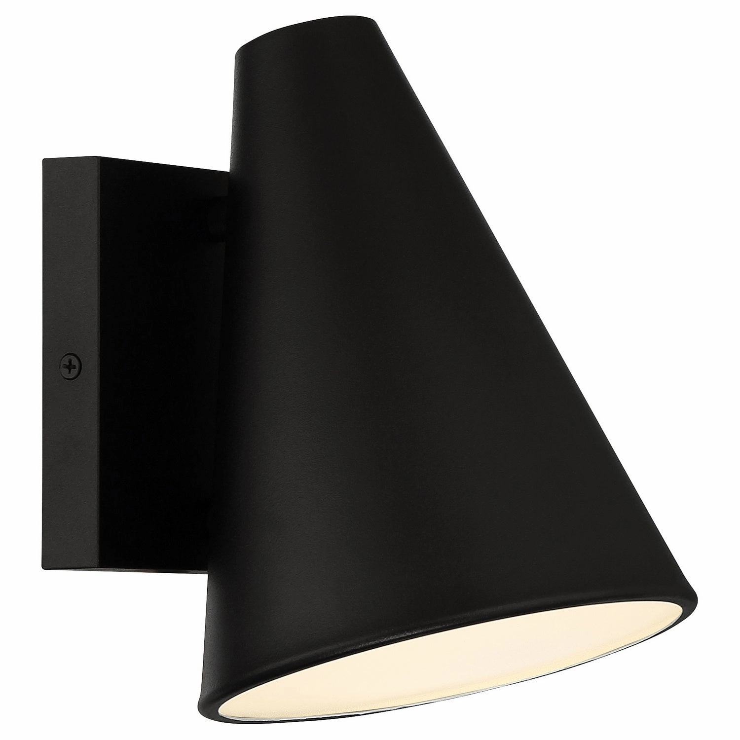 Cannon LED Outdoor Wall Mount BlackOutdoor wall sconces with motion sensor