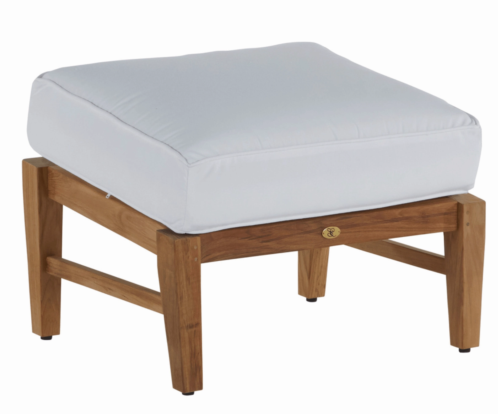 Cape Cod Ottoman - Natural Teak