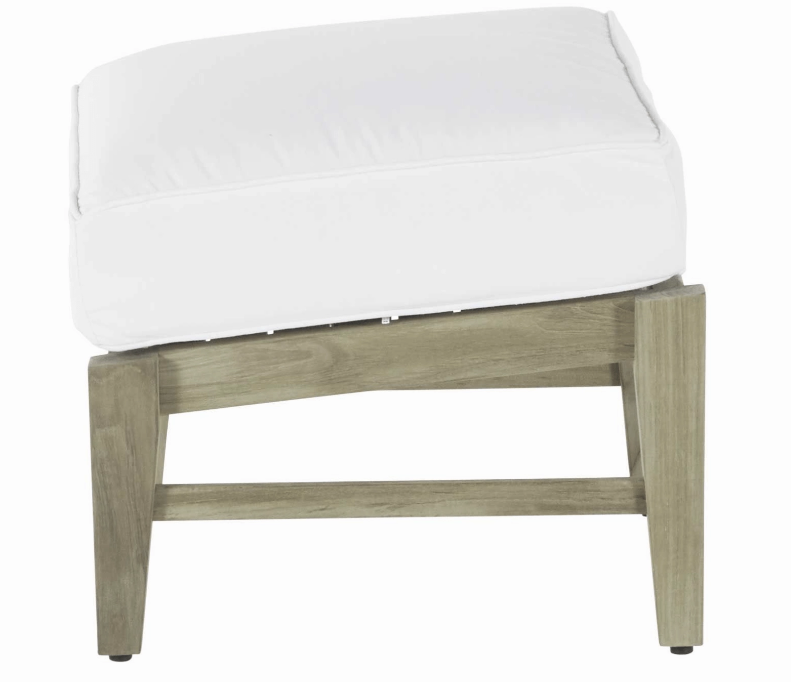 Cape Cod Ottoman - Natural Teak
