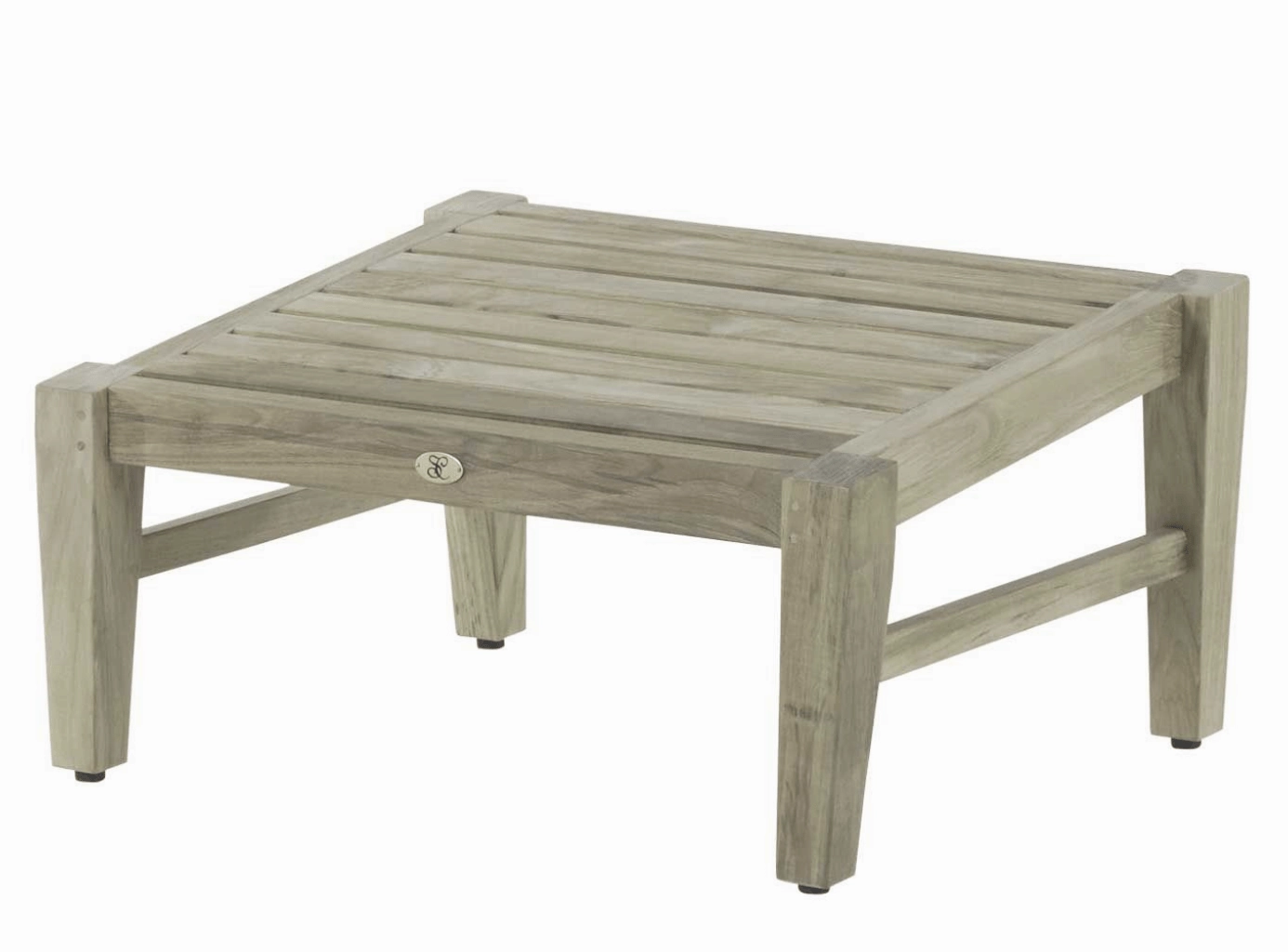 Cape Cod Ottoman - Oyster Teak