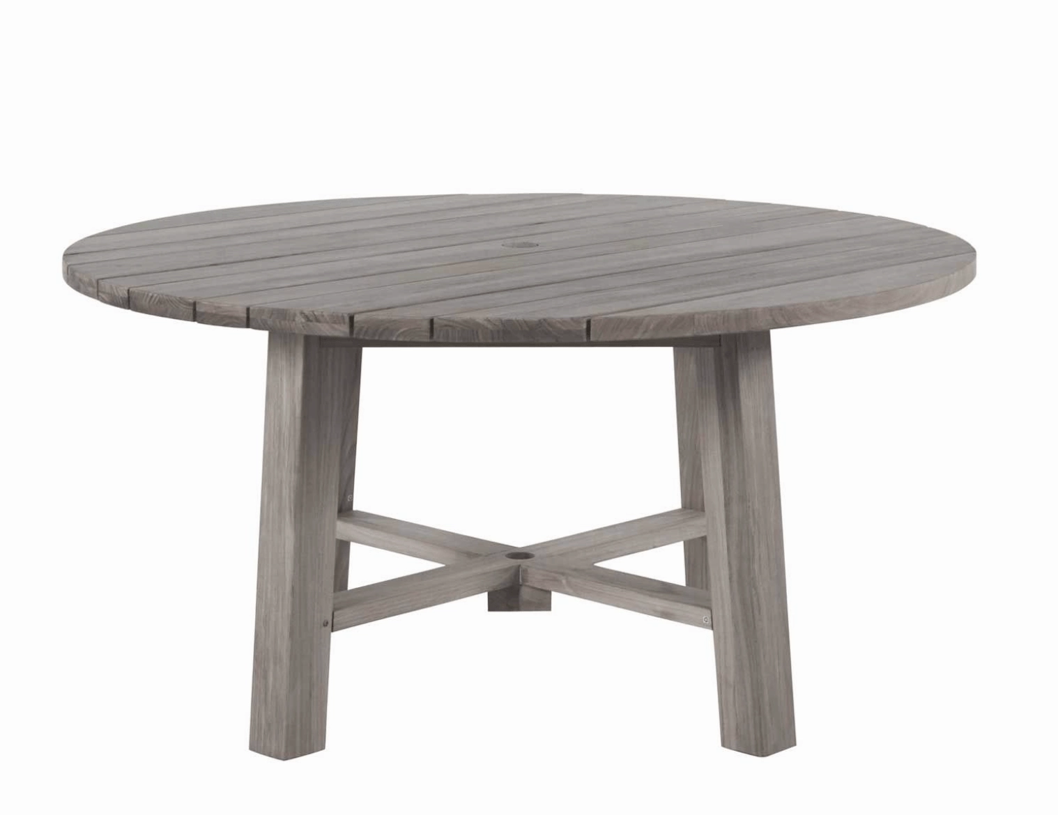 Cape Cod Round Dining Table - Natural or Oyster Teak