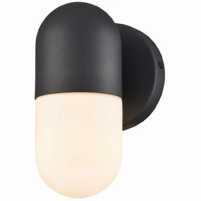 Capsule Small Outdoor SconceWeatherproof outdoor lighting