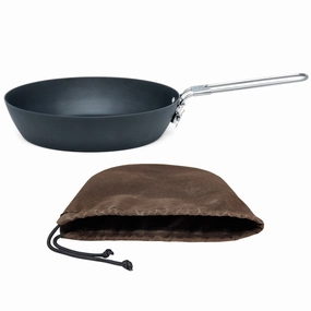 Carbon Skillet & Cordura Bag professional grade outdoor cooking tools