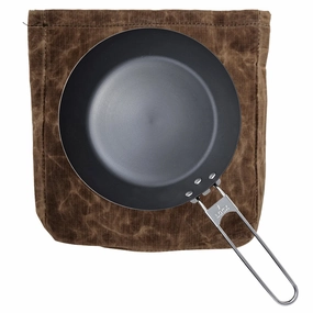 Carbon Skillet & Waxed Canvas Bag professional grade outdoor cooking tools
