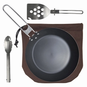 Carbon Skillet Basic Kit - Cordura professional grade outdoor cooking tools