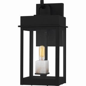 Carmen One Light Outdoor Wall Lantern Matte BlackOutdoor wall sconces with motion sensor