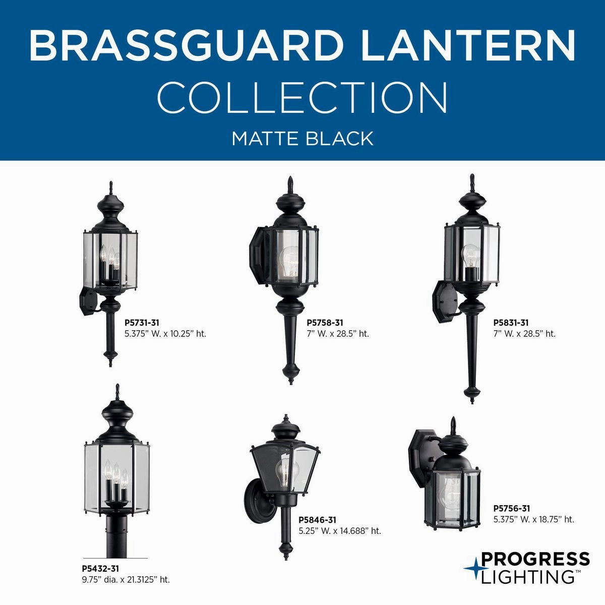 Carriage Classics Three Light Wall Lantern Black