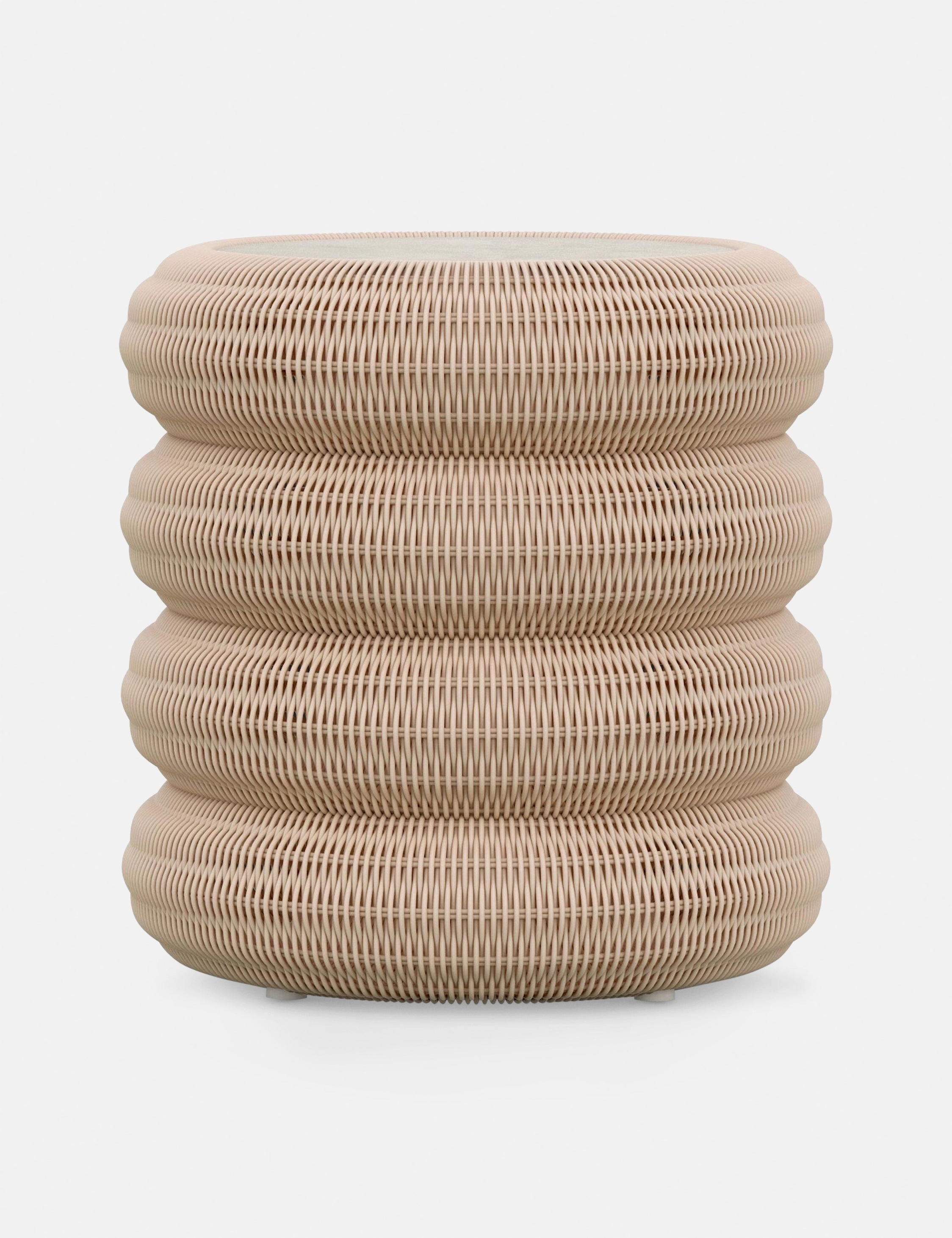 Castaneda Indoor / Outdoor Round Side Tableoutdoor patio furniture set