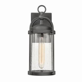 Catalonia One Light Outdoor Wall Sconce Distressed ZincOutdoor wall sconces with motion sensor
