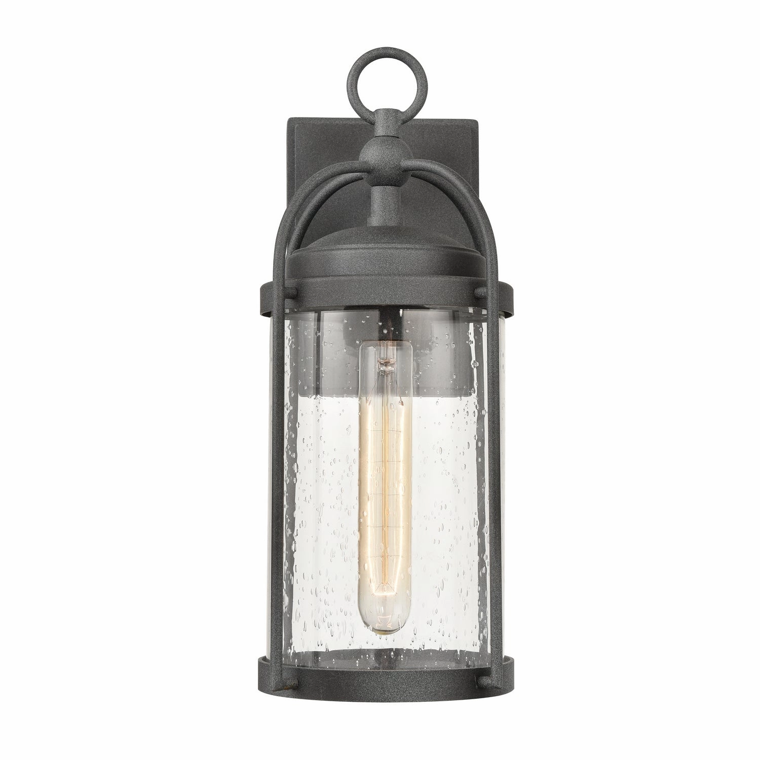 Catalonia One Light Outdoor Wall Sconce Distressed ZincOutdoor wall sconces with motion sensor
