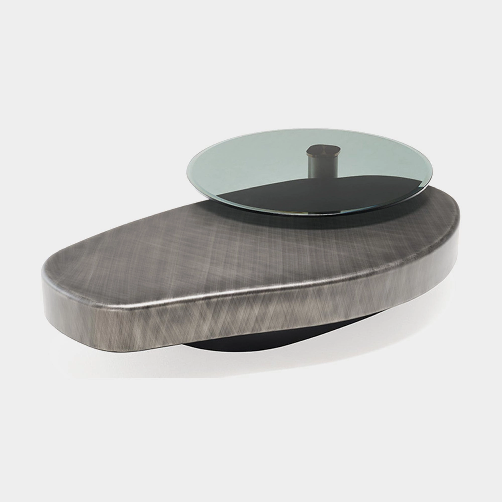 Cattelan Italia Arena Long - Swivel Bond Coffee Table In Lacquered Steeloutdoor coffee table for patio or lounge