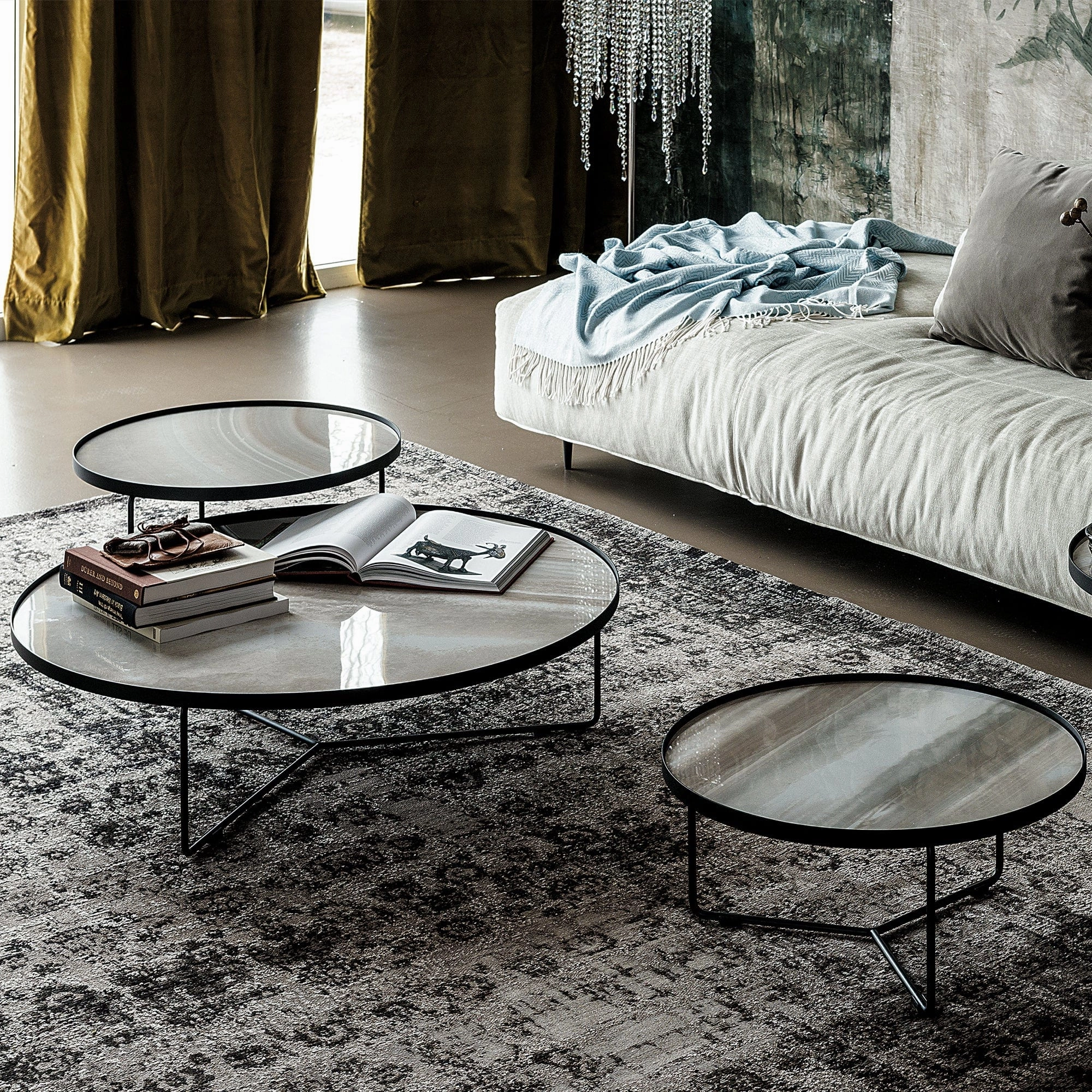 Cattelan Italia Billy - Side Table In Kermaik Marmi