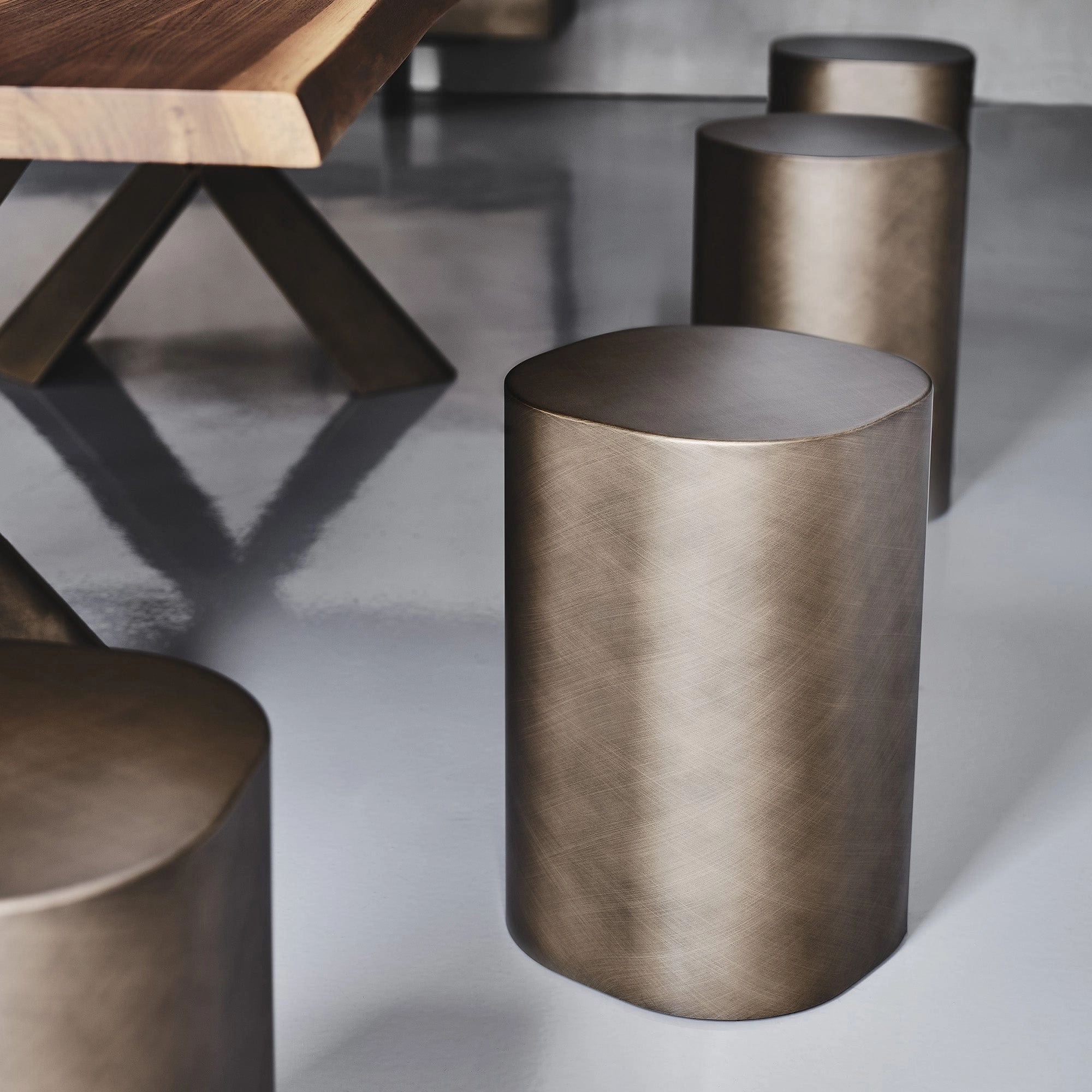 Cattelan Italia Pancho - Coffee Table In Lacquered Steel
