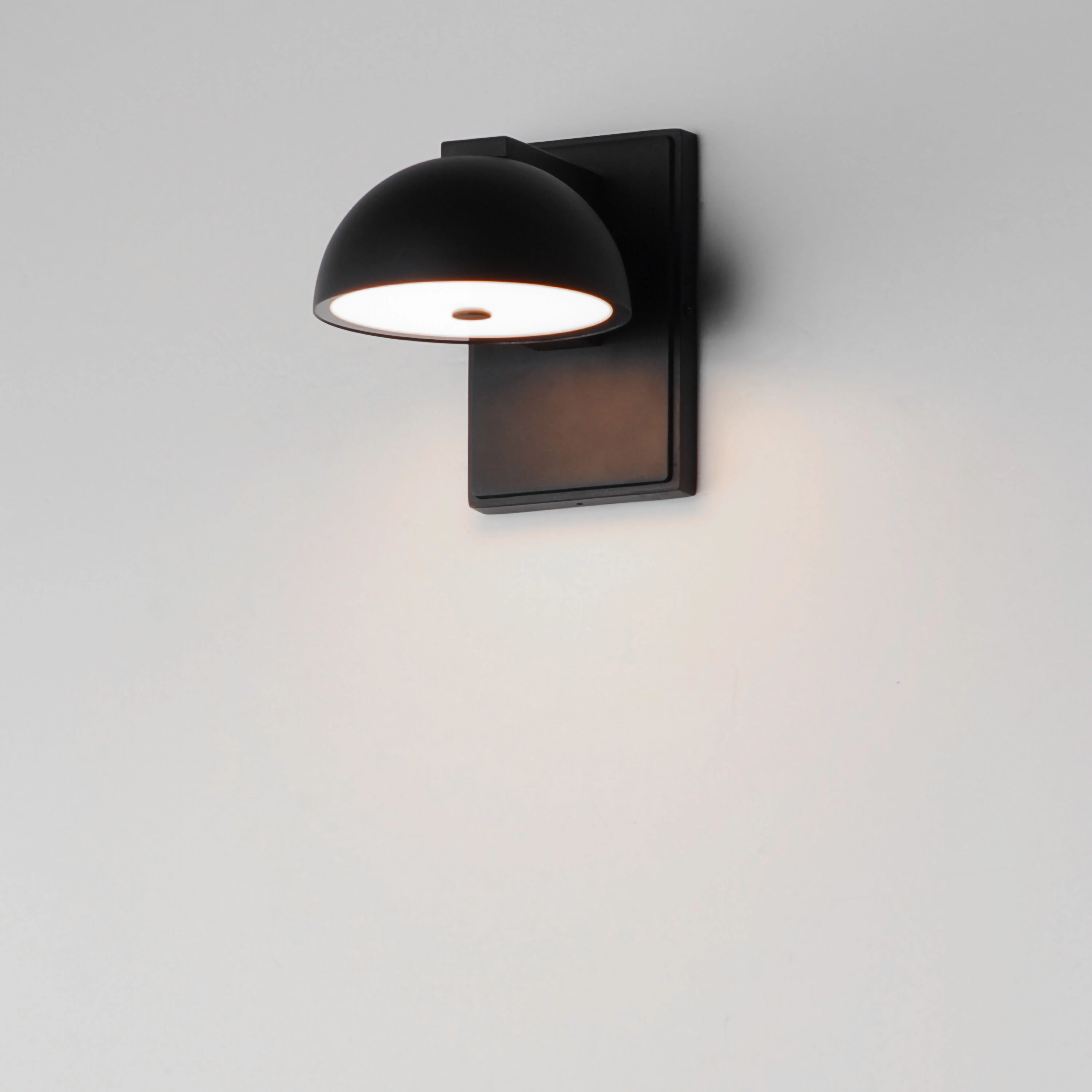 Cauldron LED Outdoor Wall Sconce Black