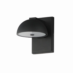 Cauldron LED Outdoor Wall Sconce BlackOutdoor wall sconces with motion sensor