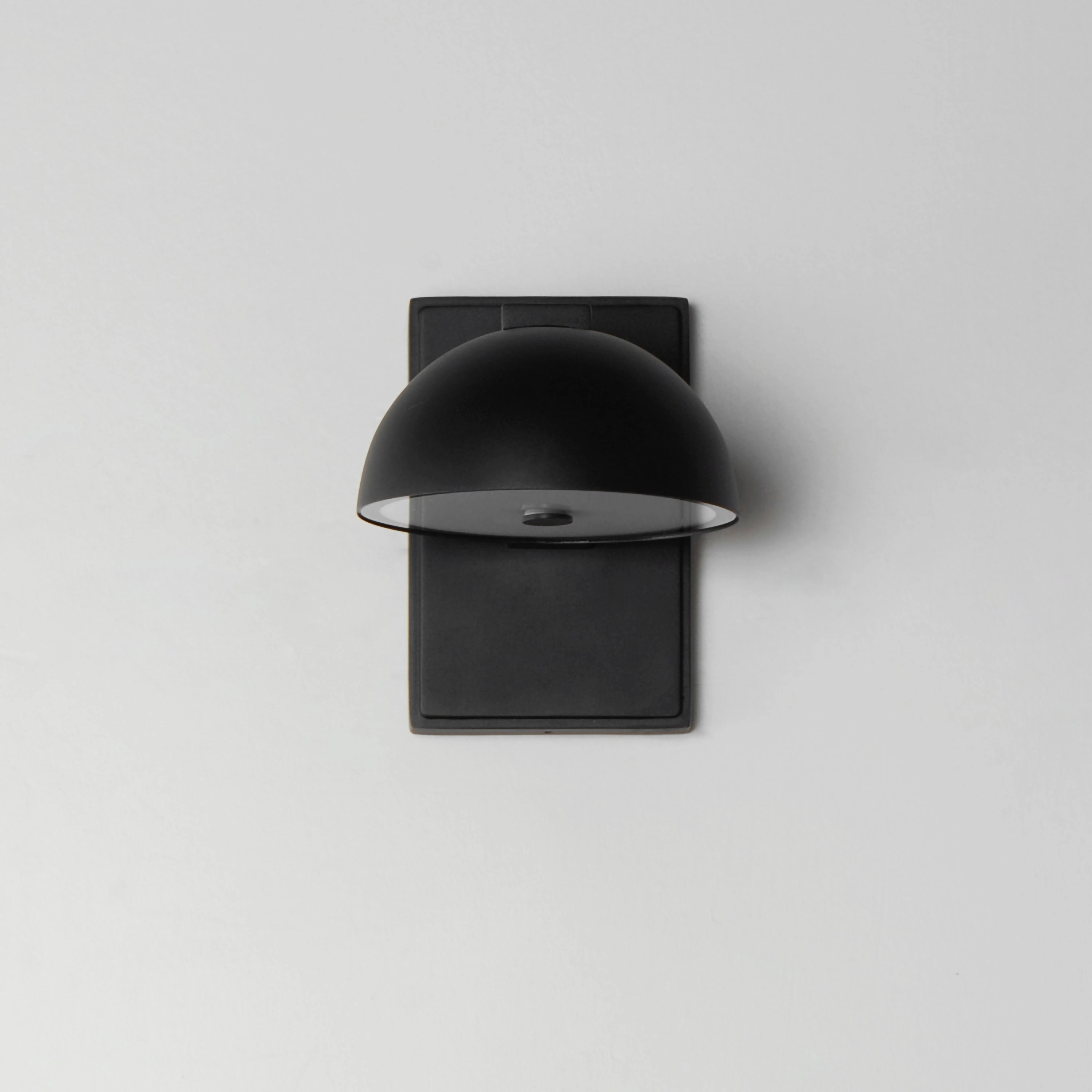 Cauldron LED Outdoor Wall Sconce Black
