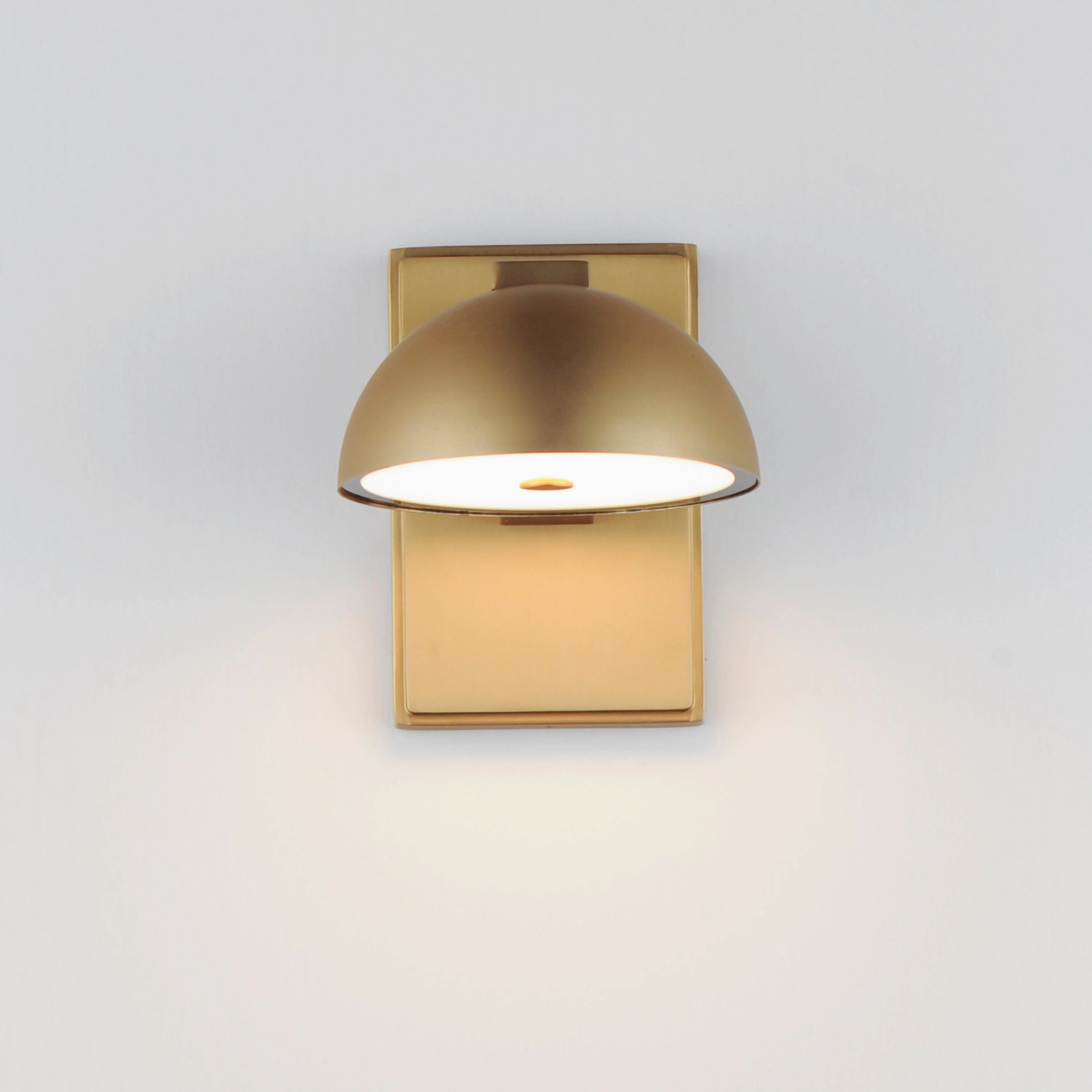 Cauldron LED Outdoor Wall Sconce Gold