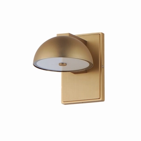 Cauldron LED Outdoor Wall Sconce GoldOutdoor wall sconces with motion sensor