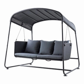 Cave Outdoor Swing Sofa hanging hammock chair with pillow