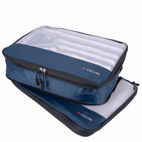 Cellini 2 Large Packing Cubes | Navy Mega Discount Today Special Online Offer