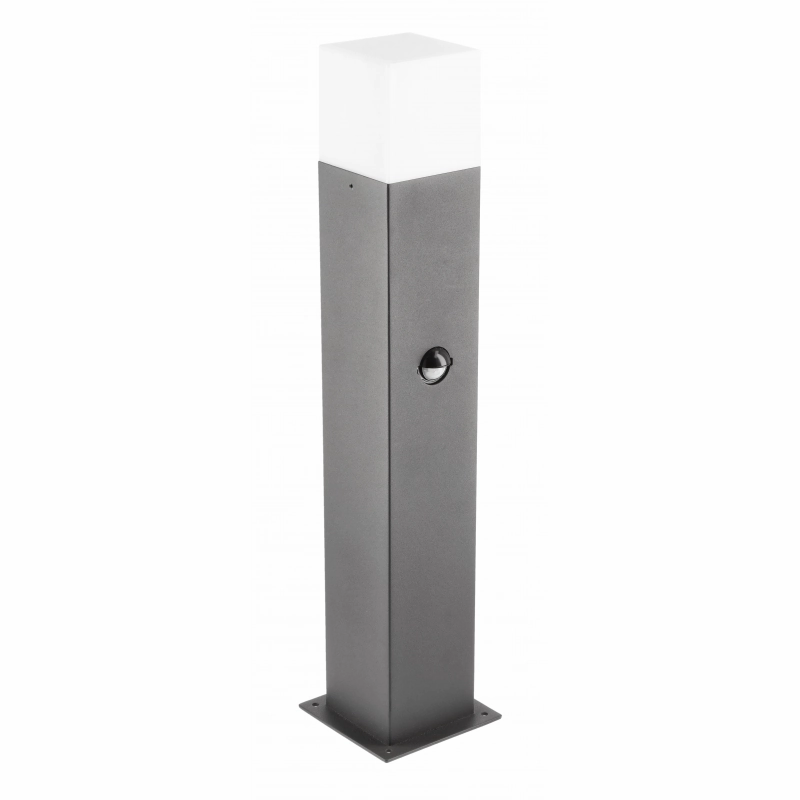 CGC AMARA Dark Grey Anthracite Outdoor Post Light With PIR Motion Sensor