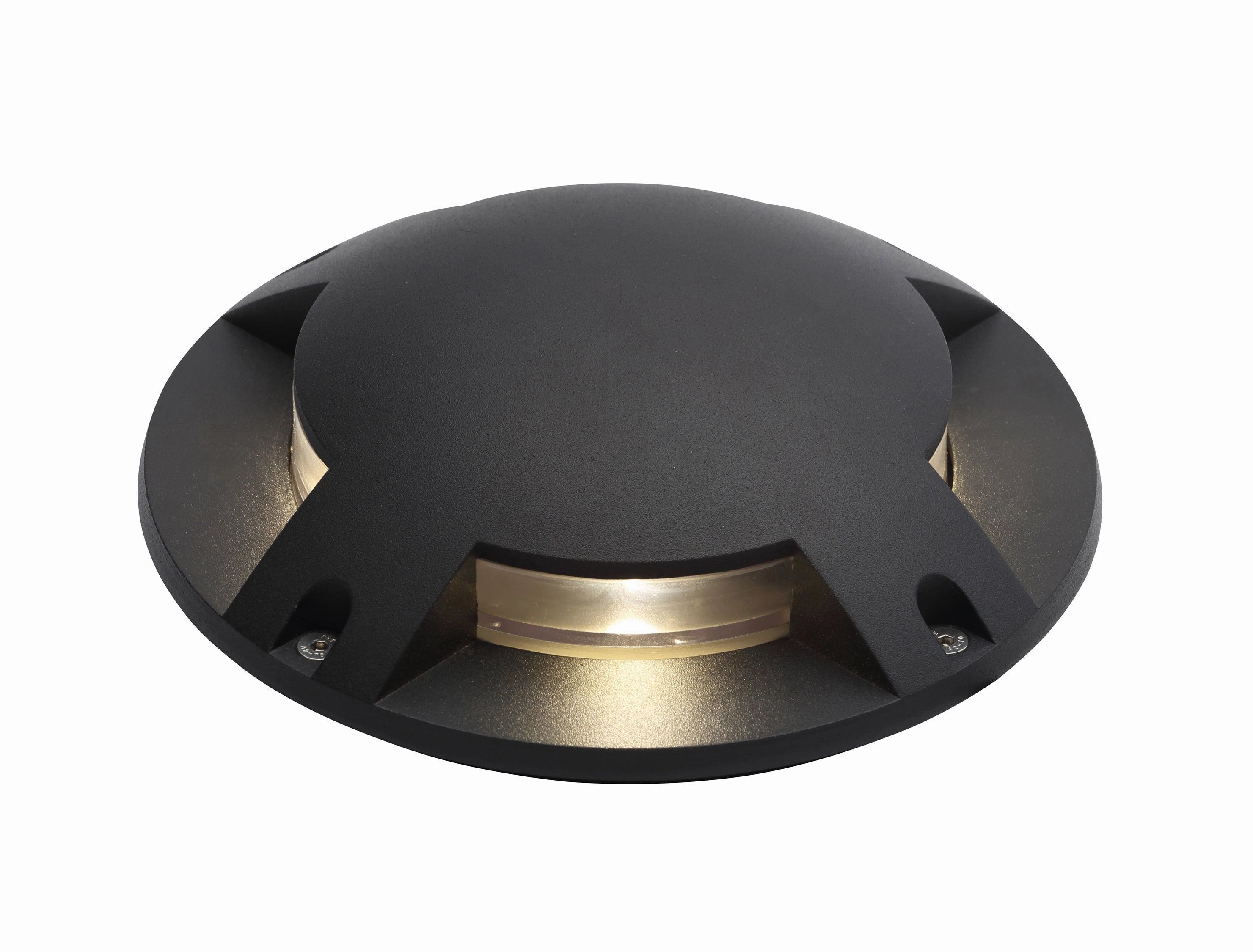 CGC APOLLO Black Surface Mount Ground Light 4 Way Light Output 4W LED 4000k 160lm IP67
