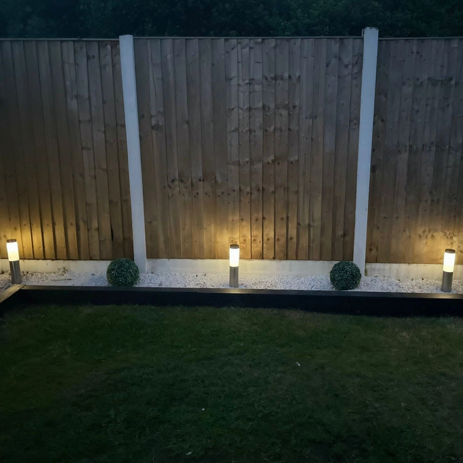 CGC ASTER Stainless Steel Outdoor 45cm Post Light