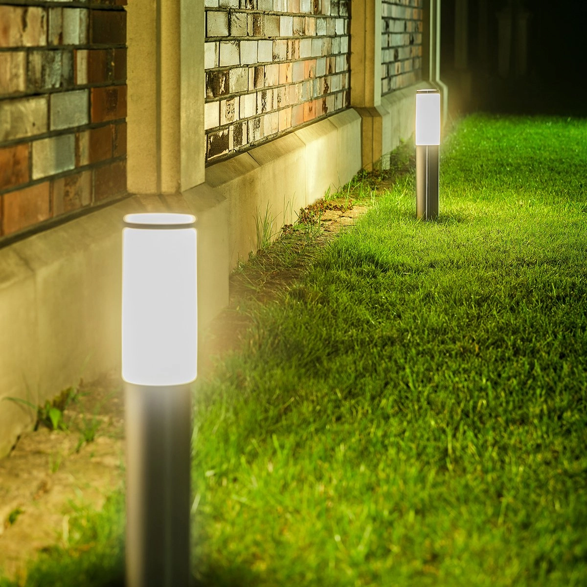 CGC ASTER Stainless Steel Outdoor 45cm Post Light