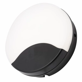 CGC BECCA Round Monochrome LED Wall LightWeatherproof outdoor lighting
