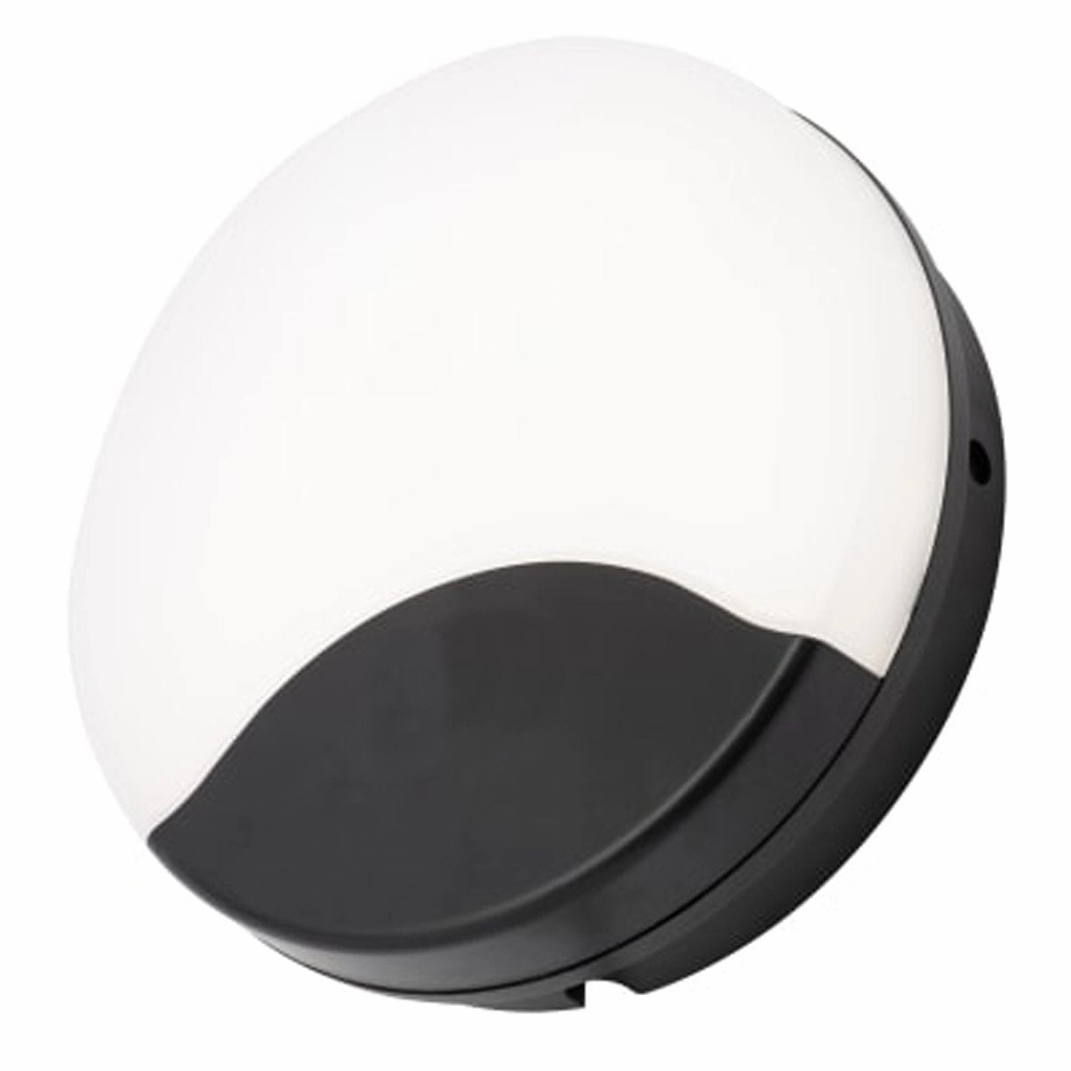 CGC BECCA Round Monochrome LED Wall LightWeatherproof outdoor lighting