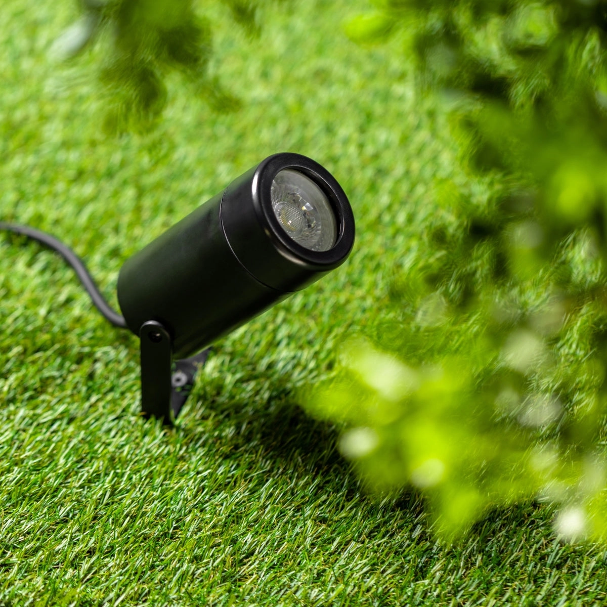 CGC BELINDA Black Outdoor Spot Light - Spike Or Surface Mount