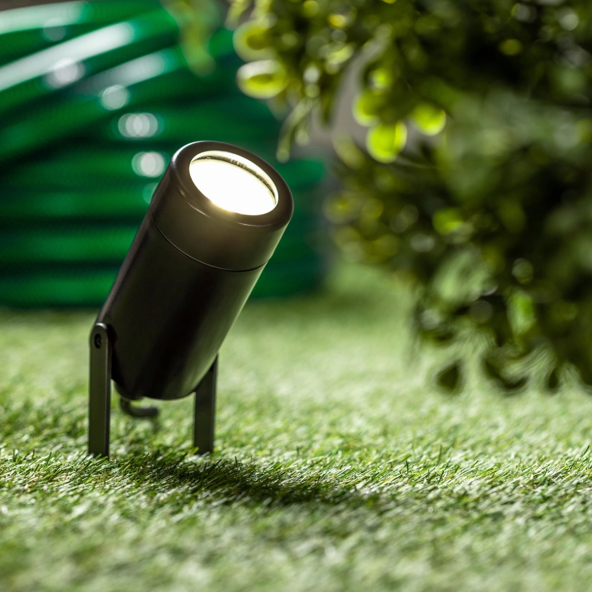 CGC BELINDA Black Outdoor Spot Light - Spike Or Surface Mount