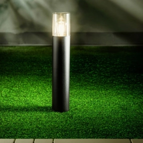 CGC BLUEBELL Black Medium Outdoor Post Light 50cmWeatherproof outdoor lighting